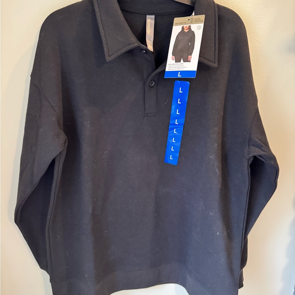 Women’s Black Polo Shirt